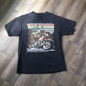 Vintage Trail of Tears Motorcycle T Shirt